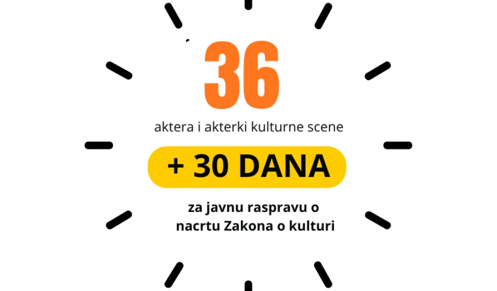 Upućen zahtjev da se produži javna rasprava o nacrtu Zakona o kulturi