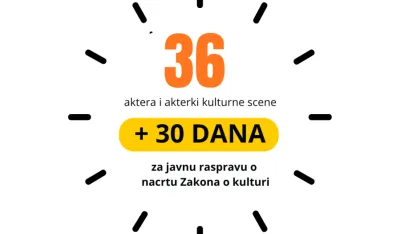 Upućen zahtjev da se produži javna rasprava o nacrtu Zakona o kulturi