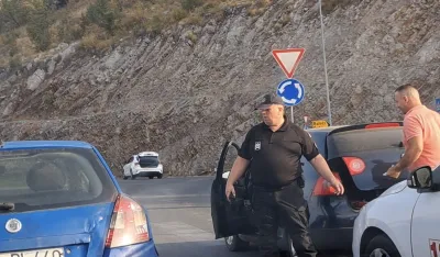 Policija kontoli&scaron;e vozila na putu Danilovgrad-Podgorica