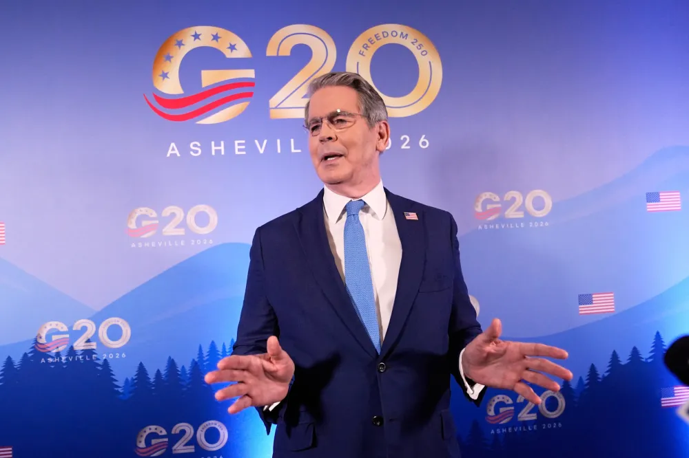 Skon Besent, američki ministar finansija na samitu lidera G20 u E&scaron;vilu