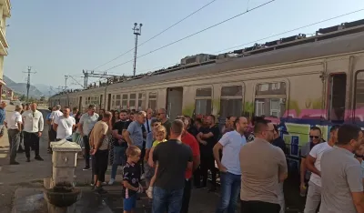 Obustava željezničkog saobraćaja