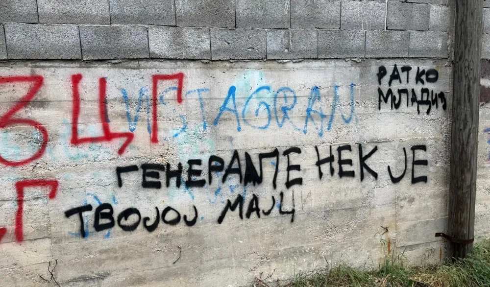 Grafit na zidu