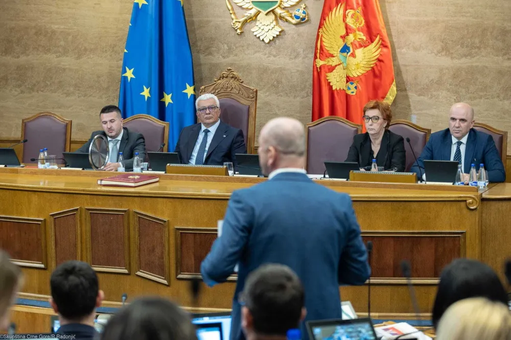 Vanredne sjednice Skup&scaron;tine Crne Gore zakazane za 15. i 16. septembar