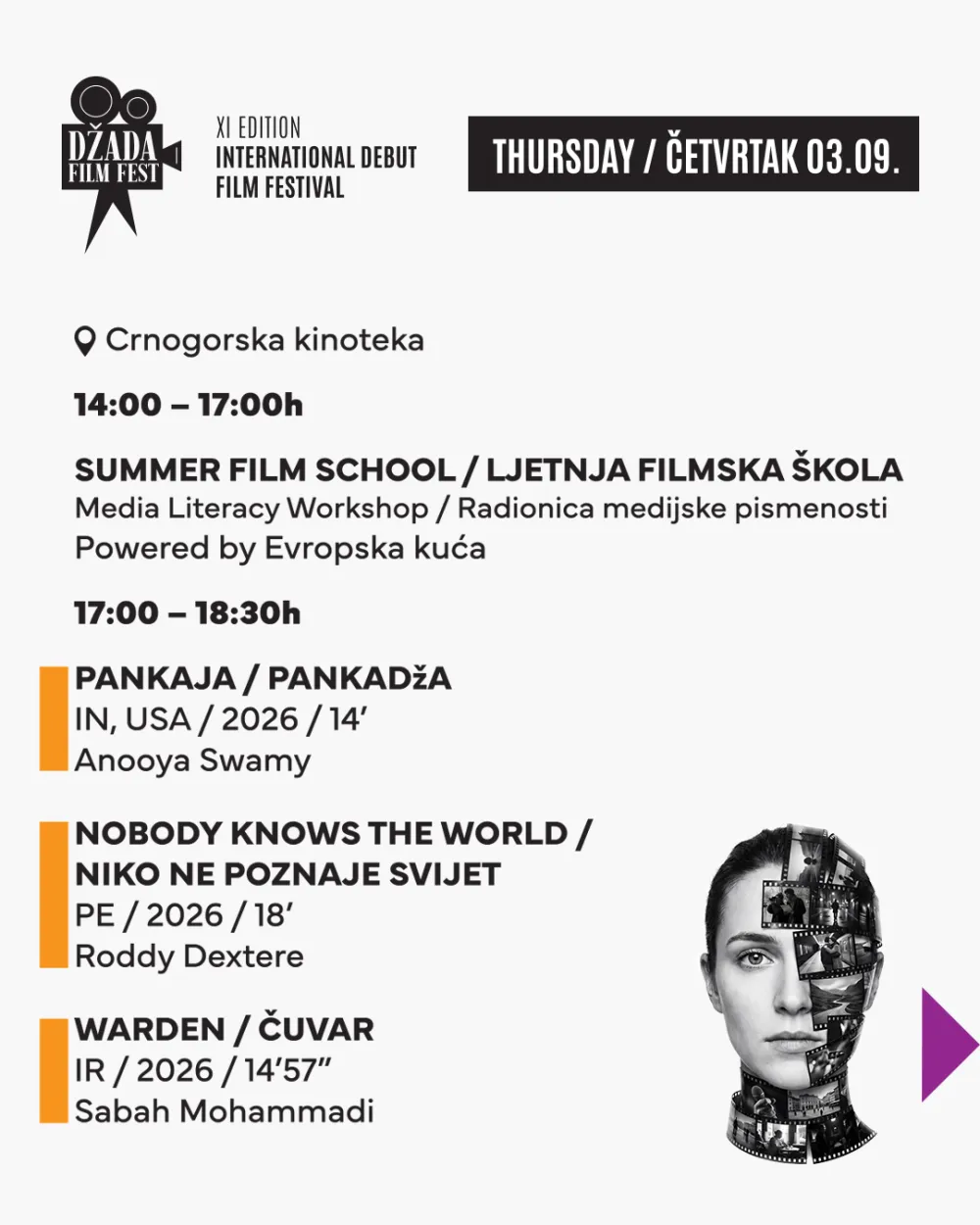 DANAS NA PROGRAMU