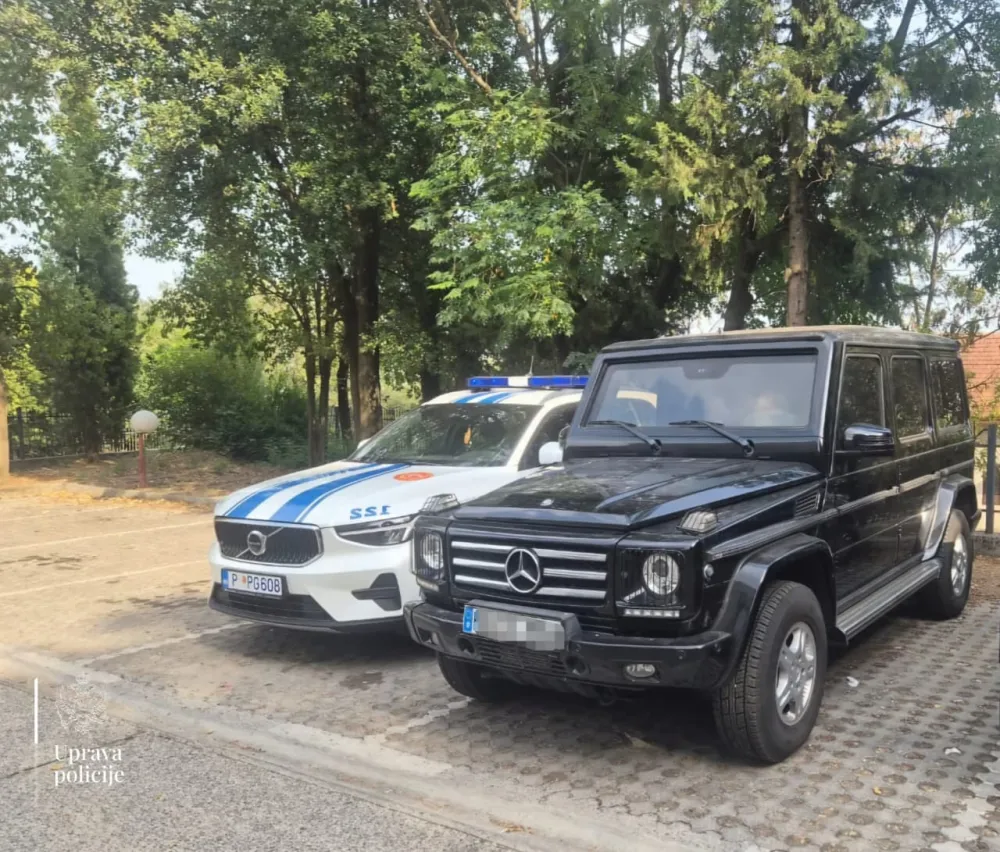 Danilovgrad: Policija oduzela blindirani džip &bdquo;Mercedes&ldquo; G 500