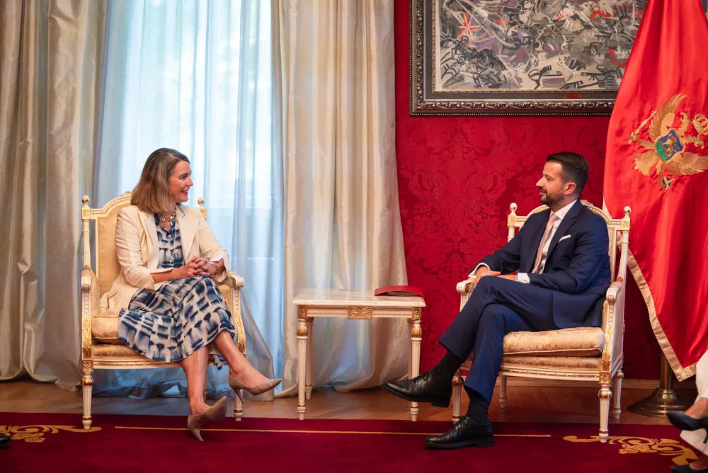 Milatović primio akreditivna pisma ambasadora Ujedinjenog Kraljevstva i Francuske