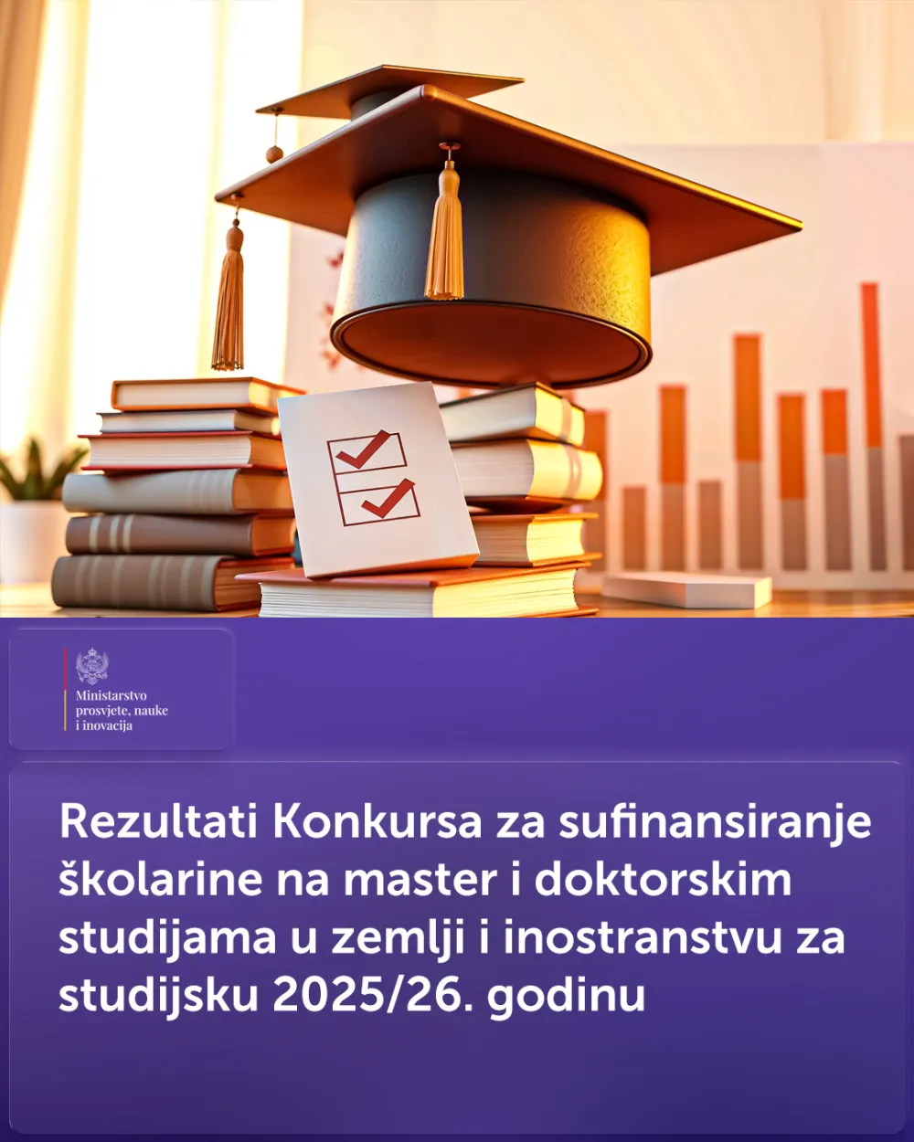 Objavljena imena dobitnika stipendija za master i doktorke studije