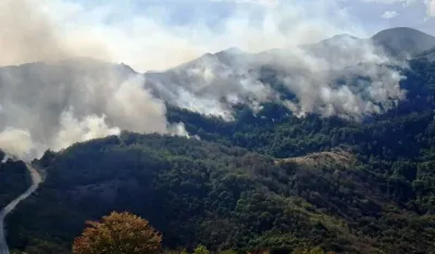 Гори на Јеѕевој гори у близини села Прага