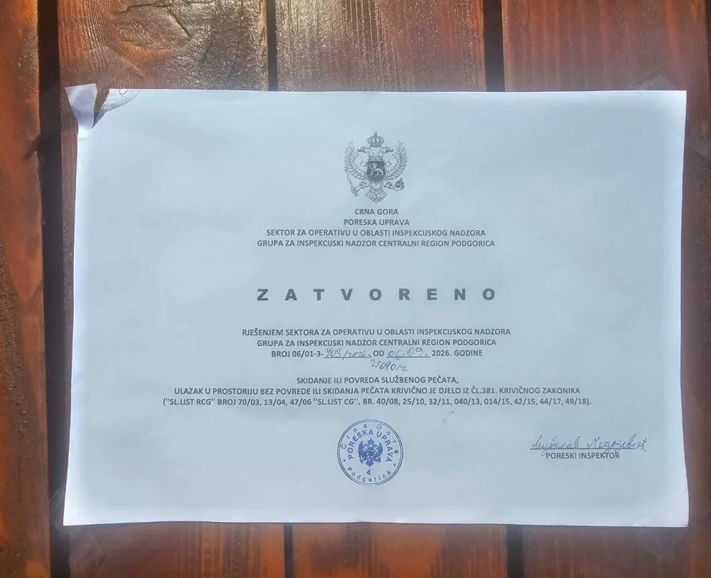 Grahovo pod intenzivnim policijskim aktivnostima