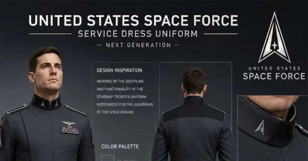 Novi dizajn uniformi Svemirskih snaga