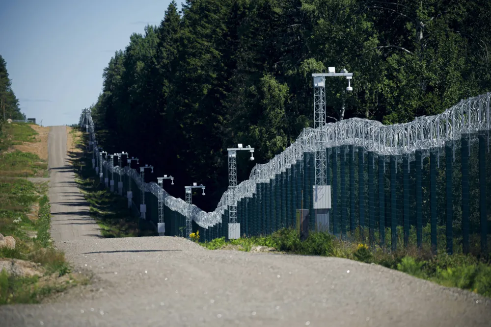 Rusija Finska ograda granica
