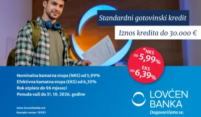 Standardni gotovinski kredit