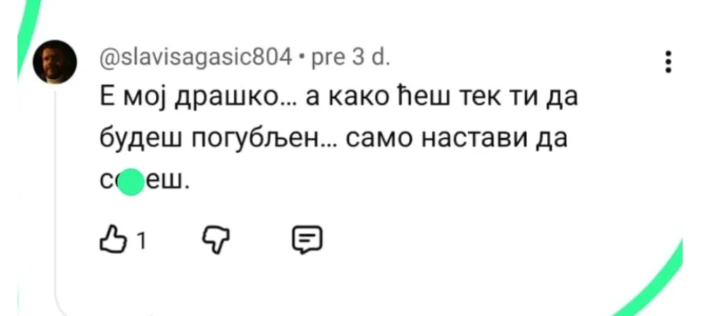 Prijetnje Đuranoviću