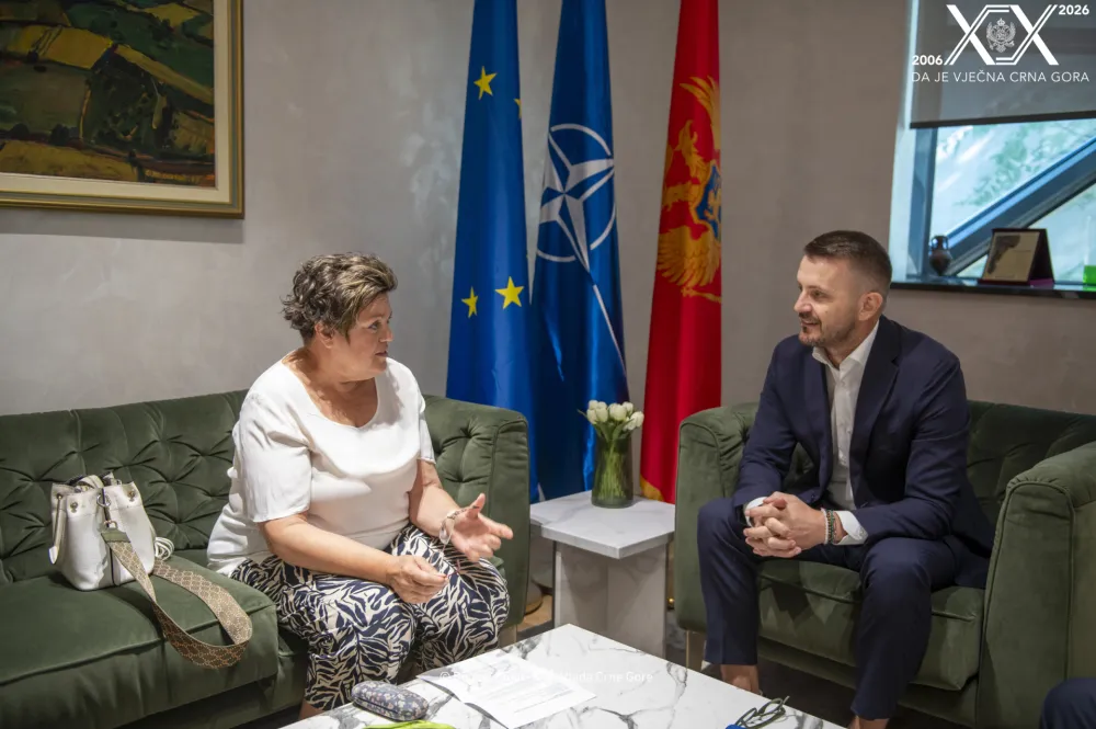 Dukaj i Hrebičkova: Nastavak snažne saradnje Crne Gore i Republike Če&scaron;ke