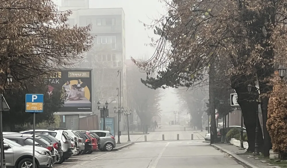 ваздух поново загађен