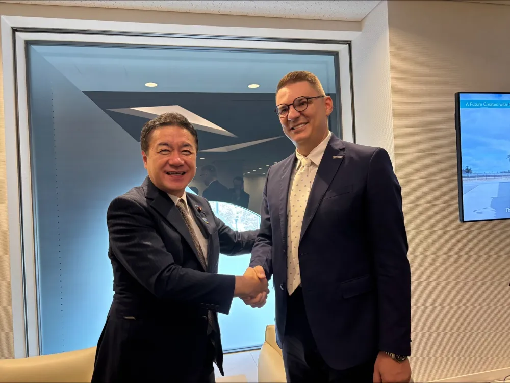 &Scaron;ahmanović sa japanskim zvaničnikom o jačanju energetske saradnje