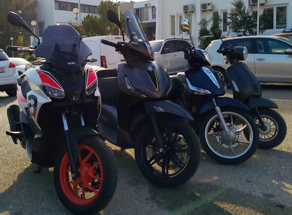 Oduzeti motocikli