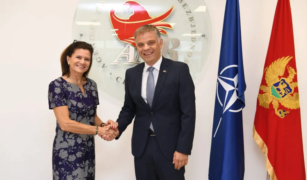 Direktor ANB-a Ivica Janović razgovarao sa ambasadorkom Italije Laurom Egoli