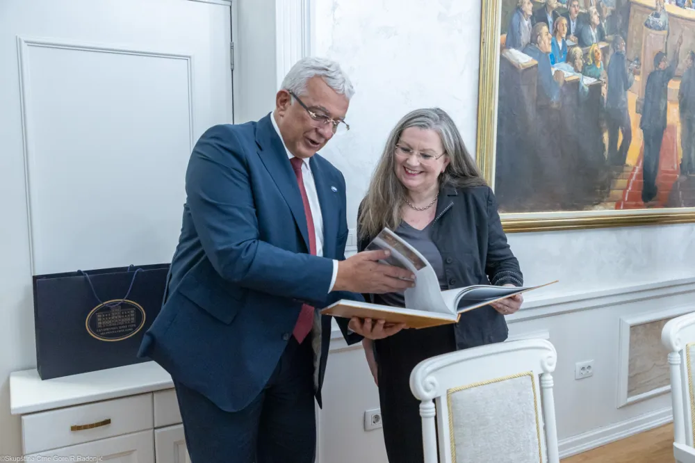 Predsjednik Mandić sa novoimenovanom britanskom ambasadorkom u Crnoj Gori