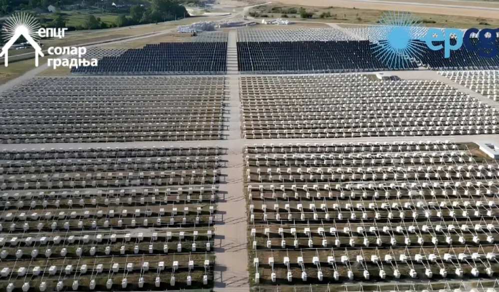 EPCG Solar gradnja gradi veliku solarnu elektranu na Kapinom polju