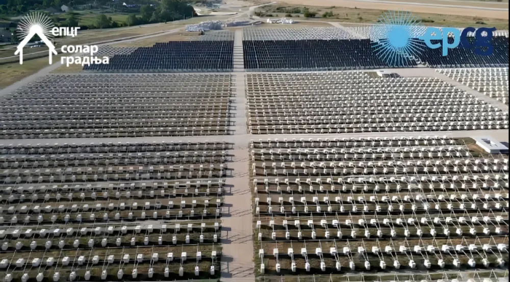 EPCG Solar gradnja gradi veliku solarnu elektranu na Kapinom polju