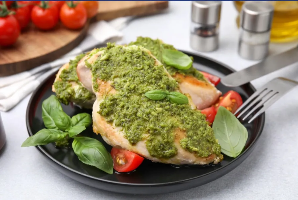Piletina sa pesto sosom