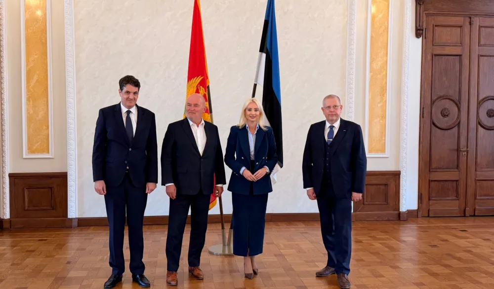 Gorčević u Talinu: Estonija uz Crnu Goru do punopravnog članstva u EU