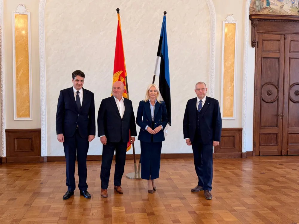 Gorčević u Talinu: Estonija uz Crnu Goru do punopravnog članstva u EU