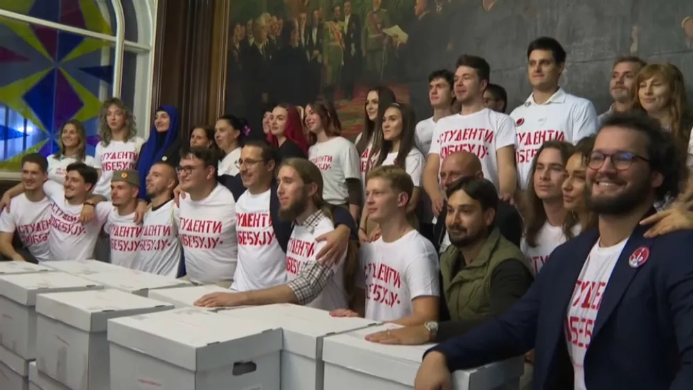 (VIDEO) Studenti predali listu RIK-u