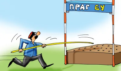 Karikatura Dana - Autor: Goran &Scaron;ćekić