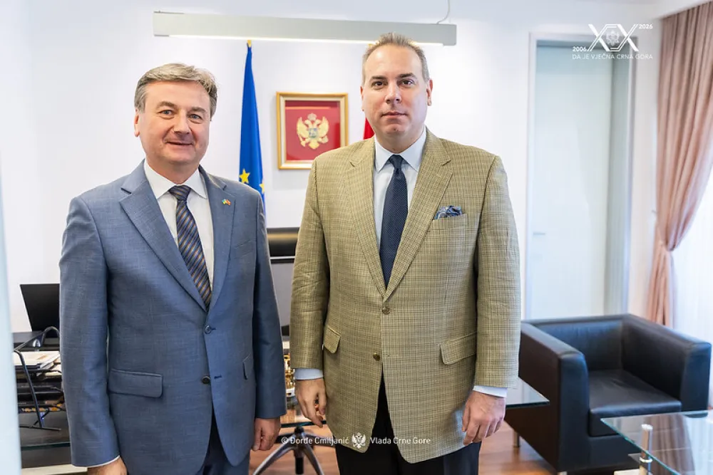 Ivanović: Crna Gora ostaje čvrsto posvećena podr&scaron;ci Ukrajini