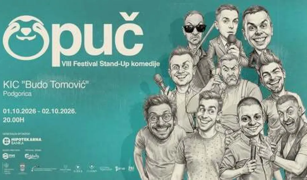 Poznati učesnici regionalnog festivala stand-up komedije: Pet dana "Opuča" u Podgorici, Nik&scaron;iću i Tivtu