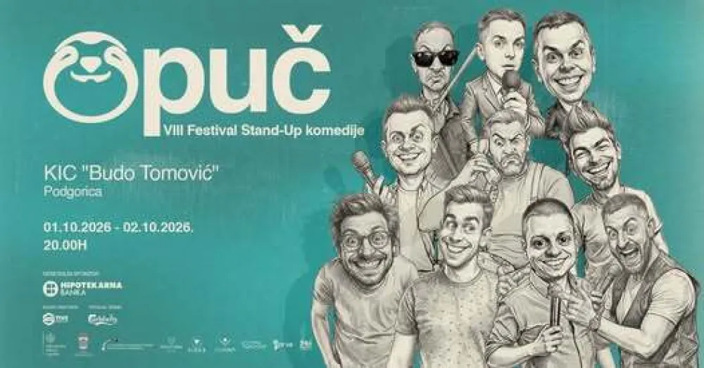 Poznati učesnici regionalnog festivala stand-up komedije: Pet dana "Opuča" u Podgorici, Nik&scaron;iću i Tivtu