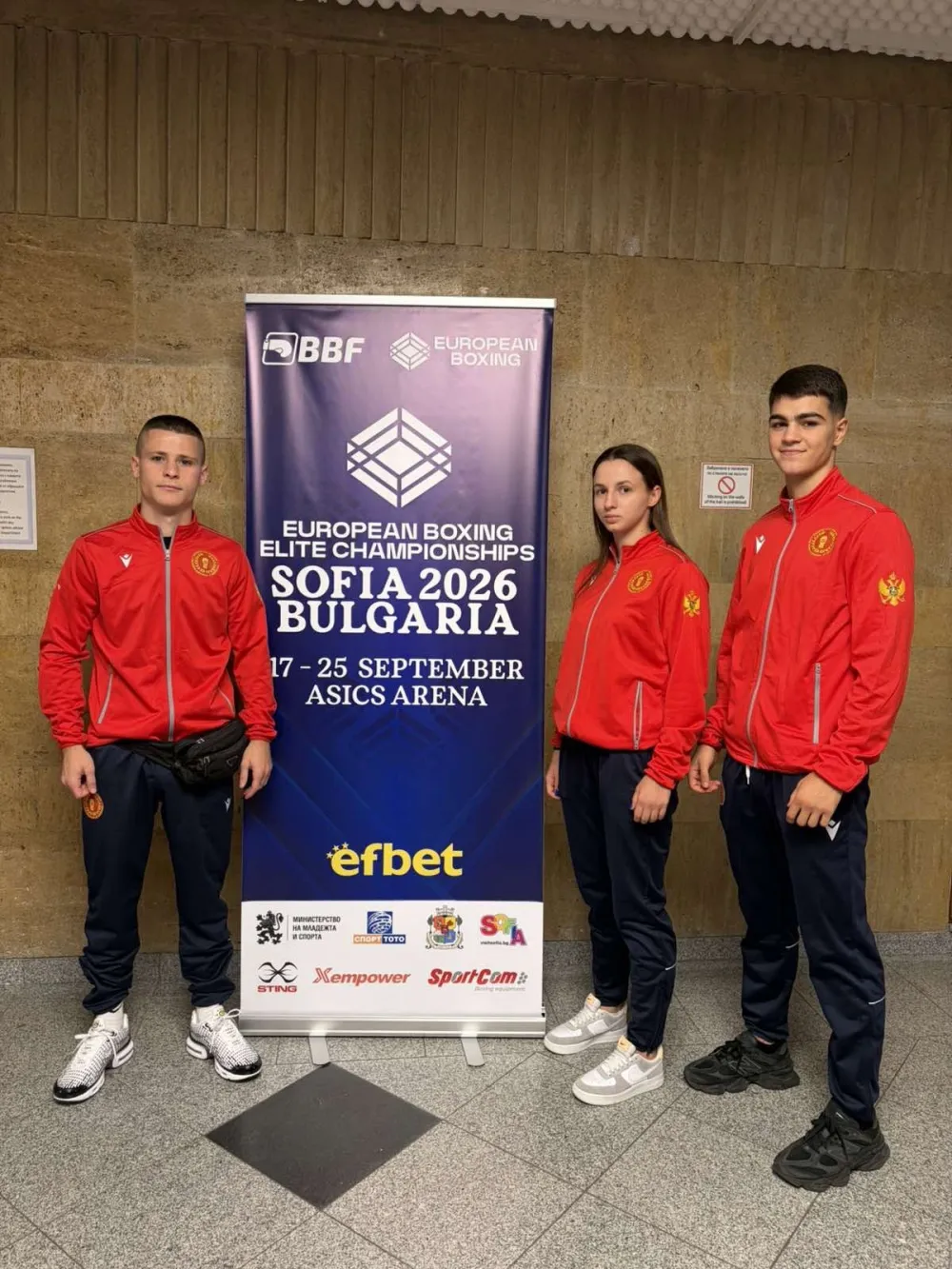 Crnogorska trojka u Sofiji