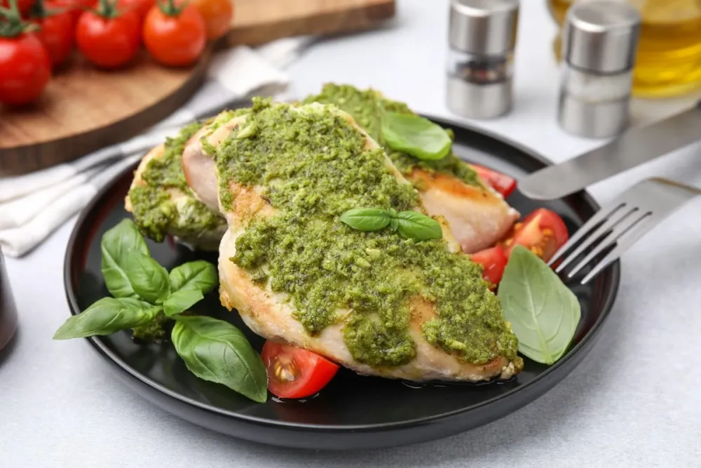 Piletina sa pesto sosom