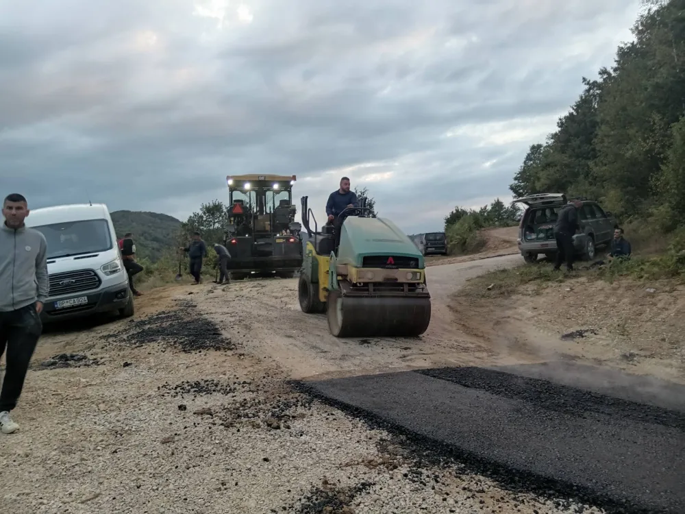Za nedjelju dana asfaltirani putevi kroz bjelopoljska sela