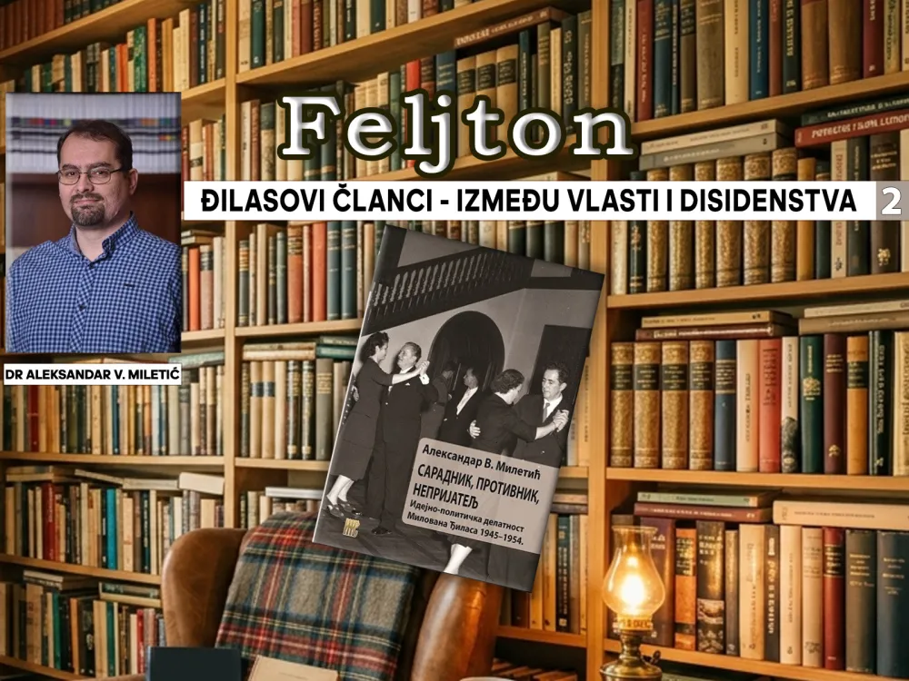 Đilasovi članci - između vlasti i disidenstva (2): Iskoristio legalni okvir izno&scaron;enja stavova