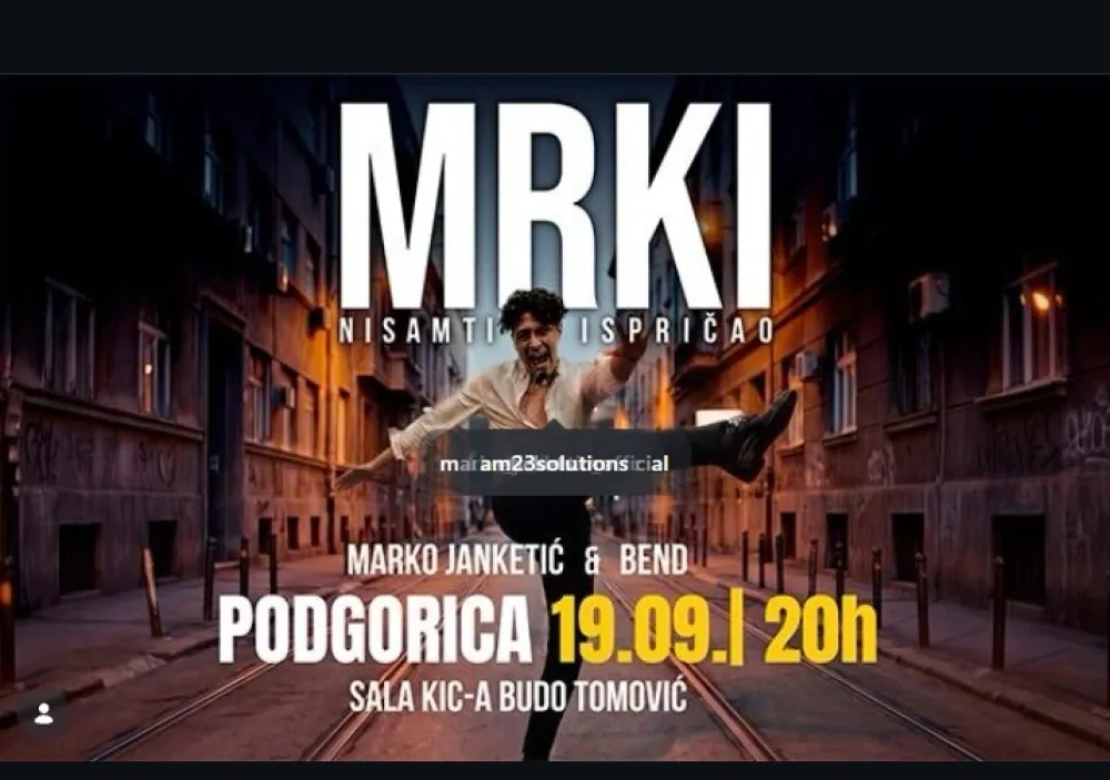 Vizual kojim se najavljuje predstava