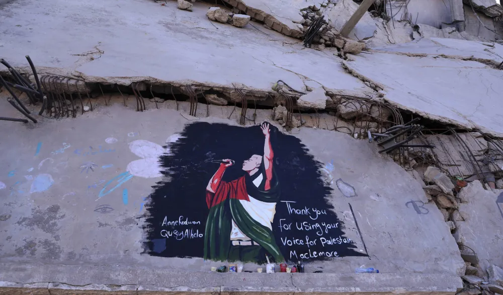 U Gazi osvanuo mural posvećen Meklmoru