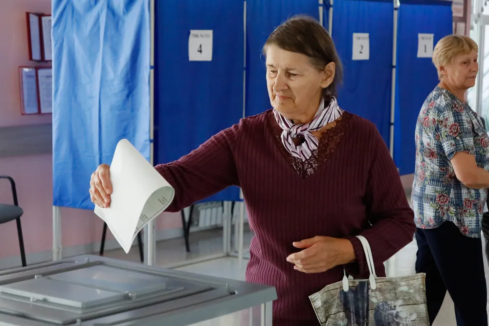 Parlamentarni izbori u Rusiji: Prvi put glasaju i birači iz anektiranih ukrajinskih regiona