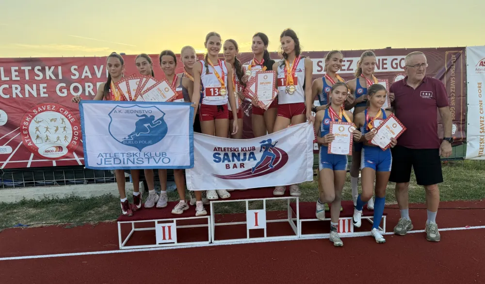 Najbre &scaron;tafete 4x100 metara