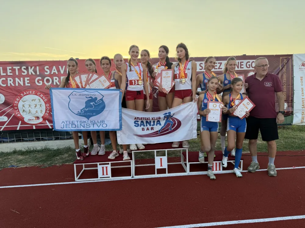 Najbre &scaron;tafete 4x100 metara