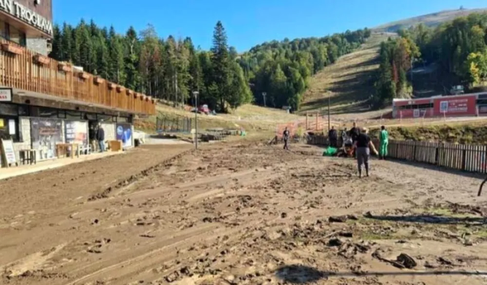 DPS Kola&scaron;in: Zbog nemara rukovodstva bujica napravila veliku &scaron;tetu na Ski centru Kola&scaron;in 1600