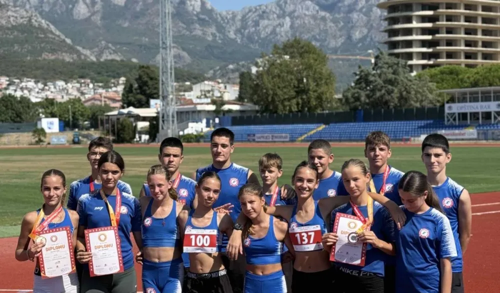 Najuspje&scaron;niji atletičari Mornara