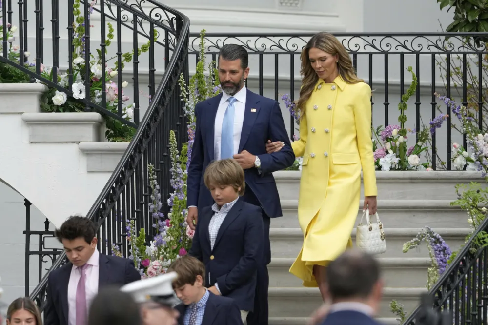 Donald Tramp Junior i Betina Anderson