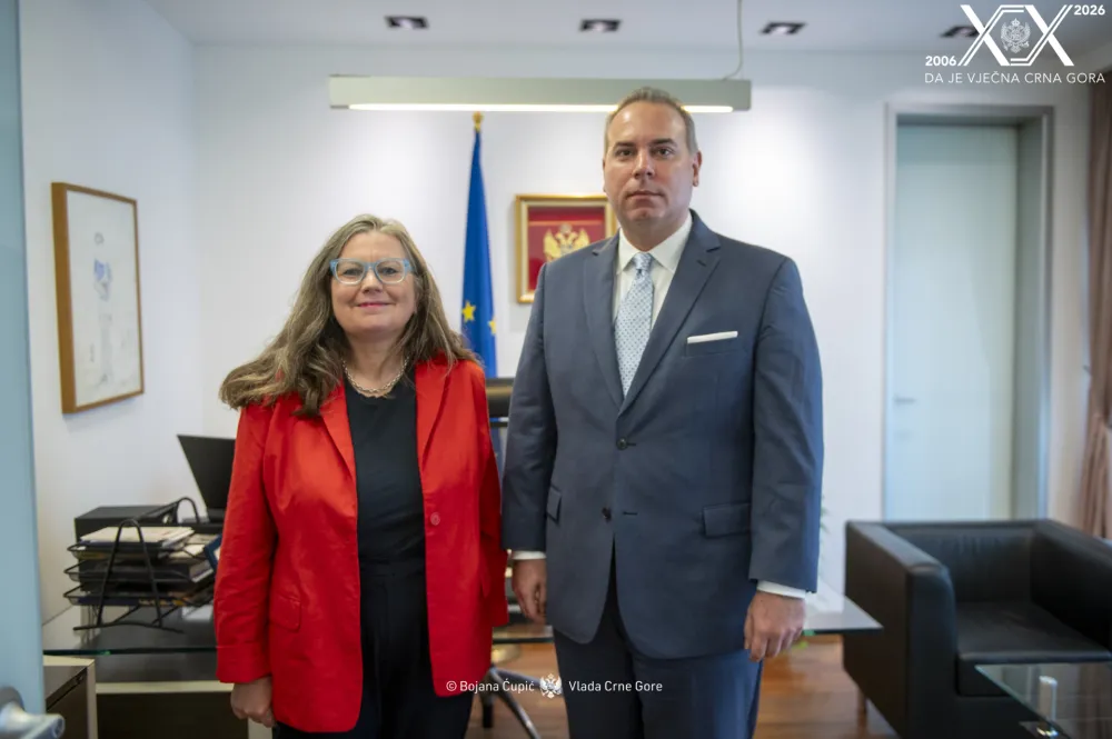 Ivanović sa ambasadorkom Džouns: Crna Gora i Ujedinjeno Kraljevstvo posvećeni daljem jačanju partnerstva