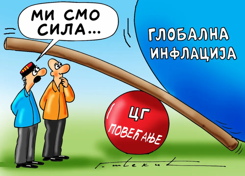 Karikatura Dana - Autor: Goran &Scaron;ćekić